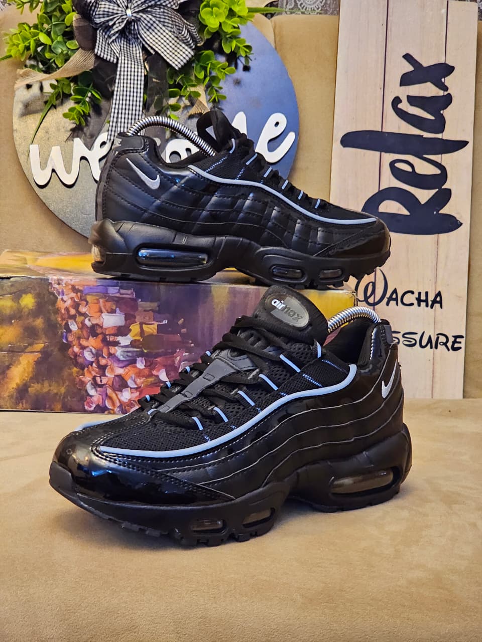 Nike Air Max 95 Men’s Sneakers – Breathable Cushioned Running & Lifestyle Sports Shoes